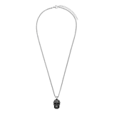 Stainless steel ketting met doodskop voor heren