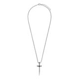 Stainless steel ketting met hanger zwaard