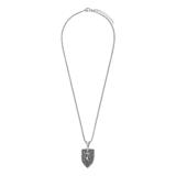Stainless steel ketting met hanger engel voor heren