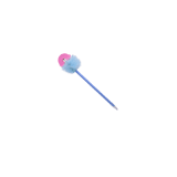 Fluffy regenboog pen