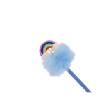 Fluffy regenboog pen