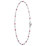 Fußkettchen aus recyceltem Edelstahl, Saturn
