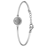 Stainless steel armband met I am enough