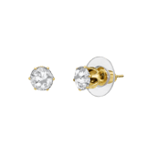 Goldfarbenes Modeschmuckset, rund