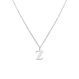 Stainless steel ketting letter Z