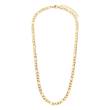 Stalen goldplated schakelketting 5mm