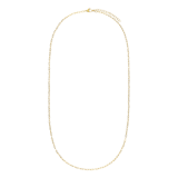 Edelstahl goldplattierte Gliederkette 2mm