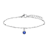 Armband aus Edelstahl, mit Geburtsstein, September