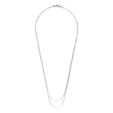 Zilveren ketting dubbel voor dames
