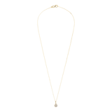 14 Karat Gelbgoldkette mit 10 Diamanten 0,05ct