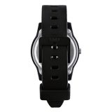 Q&Q herenhorloge met rubber band G22A-001VY