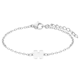 Armbänder aus Edelstahl, Mutter/Tochter, durchbrochenes Herz