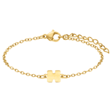 Armbänder aus Edelstahl, vergoldet, Mutter/Tochter