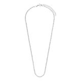 Myla stainless steel ketting met schakel gedraaid voor dames