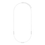 Stainless steel ketting met hanger plat/rond