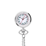 Regal zustershorloge zilverkleurig met ketting