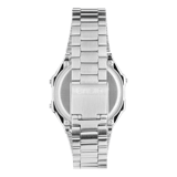Casio Armbanduhr im Retrolook, Silber, A168WEHA-9AEF
