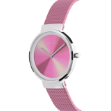 Bering Uhr mit Armband aus Mesh, Rosa, 19031-999