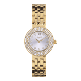 Regal cadeauset horloge met gratis collier goldplated