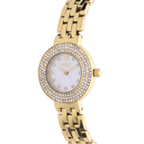 Regal Geschenkset Armbanduhr mit kostenloser Halskette, Gold