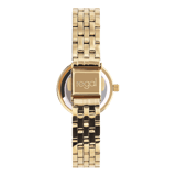 Regal Geschenkset Armbanduhr mit kostenloser Halskette, Gold