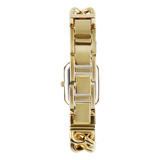 Donna Mae horloge goudkleurig schakelband