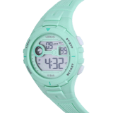 Lorus Digitaluhr mit Silikonarmband, Grün, R2385PX9