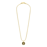 Guess stainless steel goldplated herenketting met hanger voor de LION KING