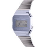 Casio Vintage, ikonisches Design, silberfarben, A700WEV-7AEF
