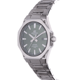 Edifice horloge stainless steel met groen EFR-S108D-3AV