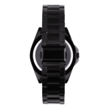Regal Herren-Armbanduhr, Schwarz, mit schwarzem Zifferblatt