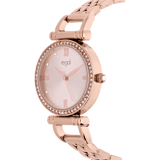 Regal Damen-Armbanduhr, roséfarben, mit Zirkonia