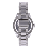 Regal heren horloge staal met blauwe wijzerplaat