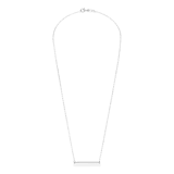 Halskette aus 925er Silber, Stab