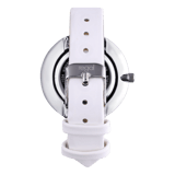 Regal Damen-Armbanduhr mit weißem Armband