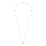 14 Karaat gouden ketting diamant 0,04ct