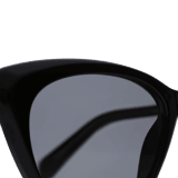 Schwarze Cateye-Sonnenbrille