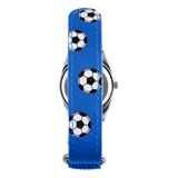 Regal Kids Uhr, blau, in Fußballbox