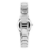 Regal damesset horloge en armband zilverkleurig