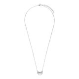 Stainless steel ketting met strik