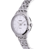Lorus Minimalistische Damenarmbanduhr Silberfarben RJ201CX9