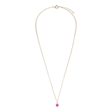 Zilveren ketting met hanger hart met zirkonia voor dames