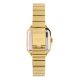 Regal goudkleurig horloge staal met gratis armband
