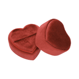 Vintage doosje hart rood
