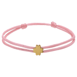 Edelstahl Damenarmband mit Kleeblatt