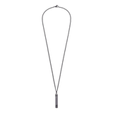 Stainless steel herenketting met hanger staaf