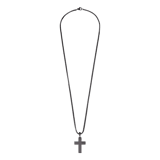 Stainless steel herenketting met hanger skruis
