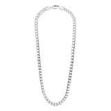 Stainless steel herenketting gourmetschakel