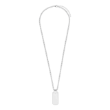 Stalen kettingset met plaat hanger
