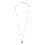 Stainless steel ketting met hanger letter voor dames